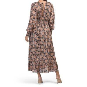 Gorgeous Puff Sleeve Maxi Dress Size S